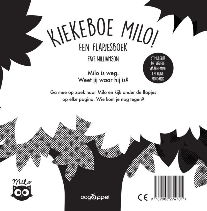 Load image into Gallery viewer, Flapjesboek: kiekeboe milo! 1+