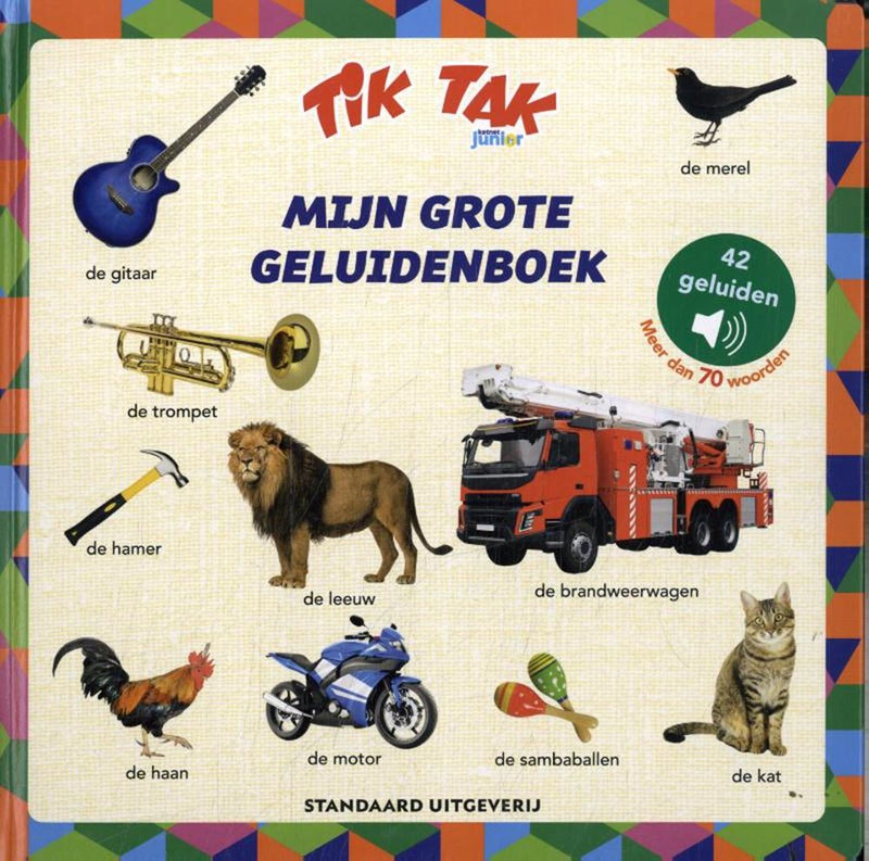 Load image into Gallery viewer, Tik tak grote geluidenboek, 42 geluiden.