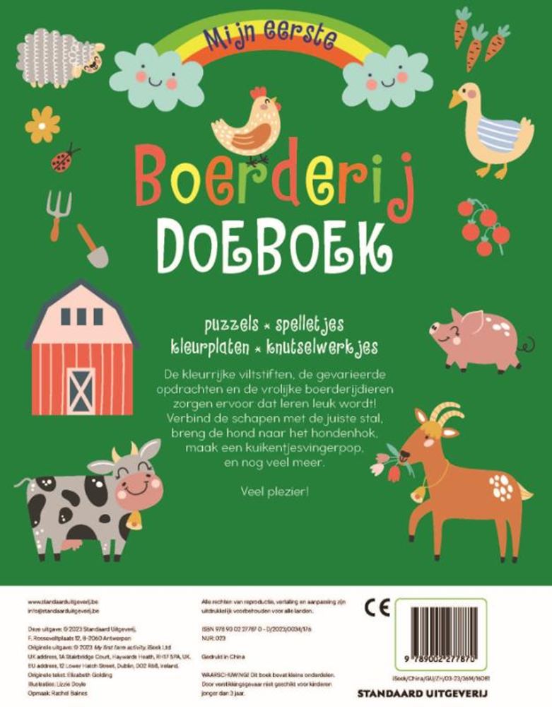 Load image into Gallery viewer, Wins holland mijn eerste boerderij doeboek 4+