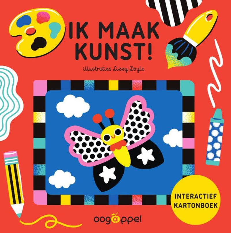 Load image into Gallery viewer, Kartonboek: ik maak kunst! 3+