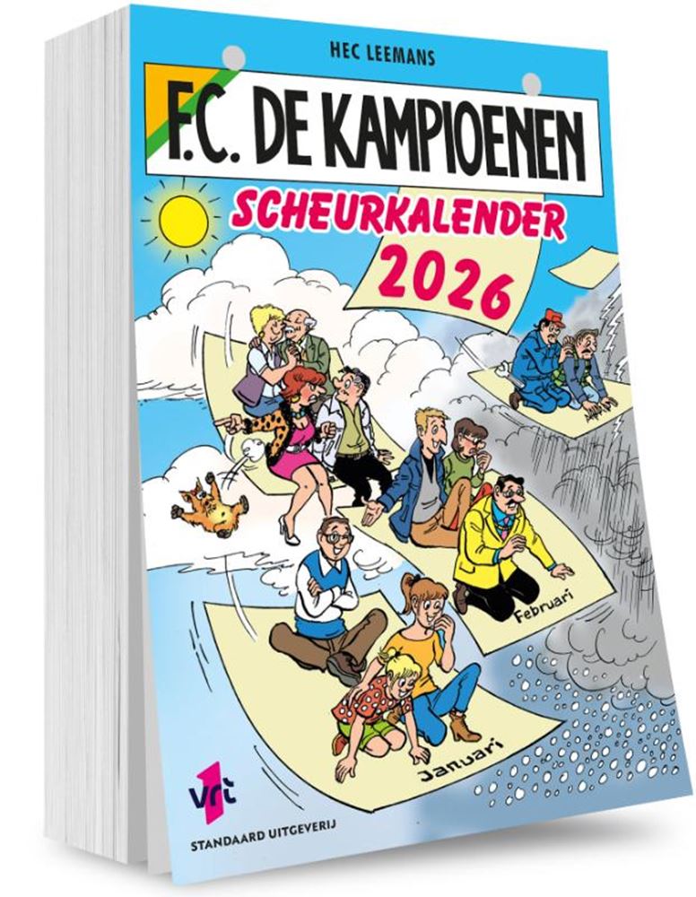 Load image into Gallery viewer, F.c. de kampioenen scheurkalender 2026