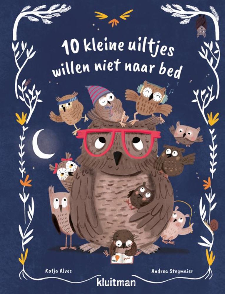 Load image into Gallery viewer, Uitgeverij kluitman 10 kleine uiltjes willen niet naar bed
