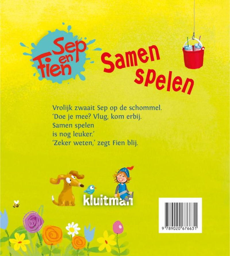 Load image into Gallery viewer, Sep en fien samen spelen. 4+