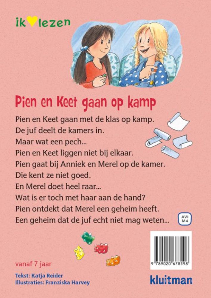 Load image into Gallery viewer, Uitgeverij kluitman pien en keet gaan op kamp avi m4