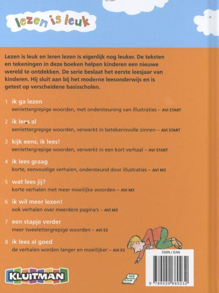 Load image into Gallery viewer, Uitgeverij kluitman lezen is leuk - kijk eens ik lees avi-start