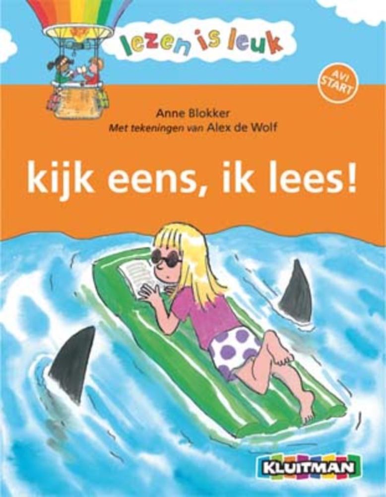 Load image into Gallery viewer, Uitgeverij kluitman lezen is leuk - kijk eens ik lees avi-start