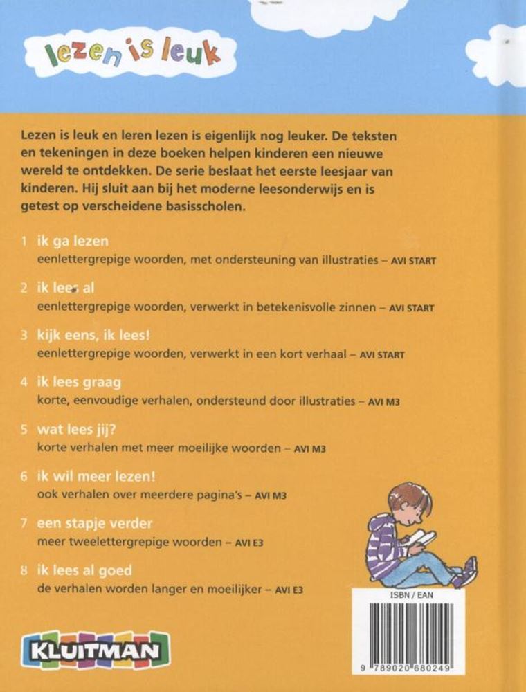 Load image into Gallery viewer, Uitgeverij kluitman lezen is leuk - ik lees graag avi-m3