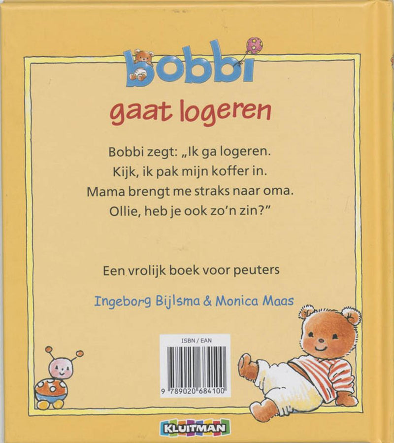 Load image into Gallery viewer, Uitgeverij kluitman bobbi gaat logeren