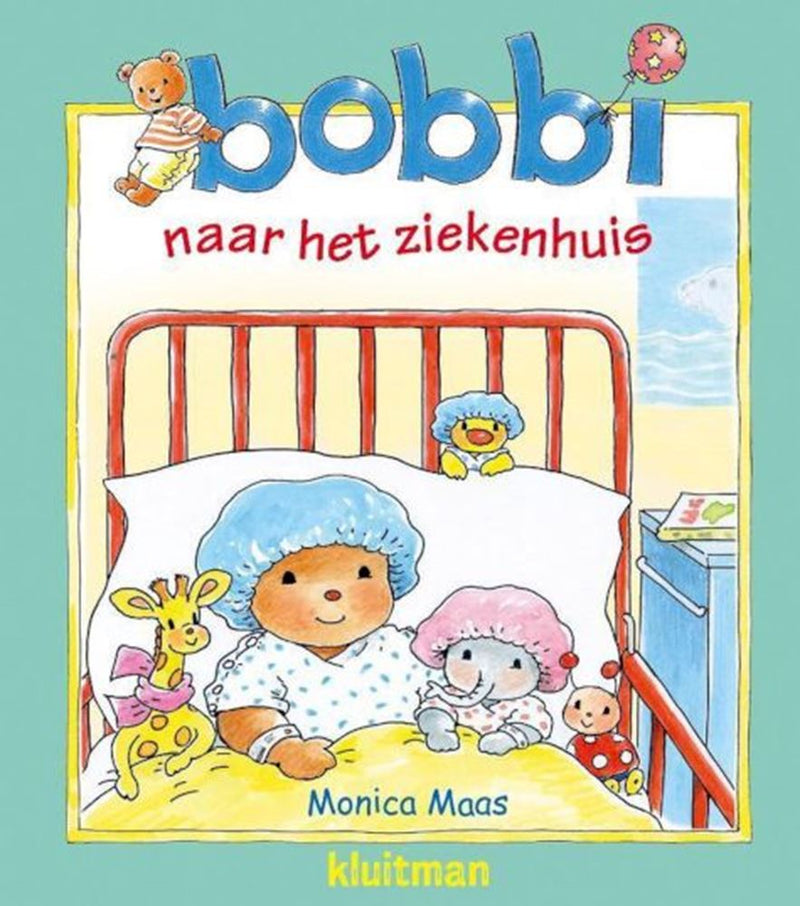 Load image into Gallery viewer, Uitgeverij kluitman bobbi naar het ziekenhuis. 2+
