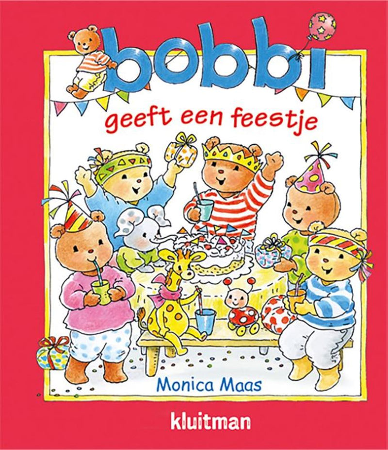 Load image into Gallery viewer, Uitgeverij kluitman bobbi geeft een feestje 2+