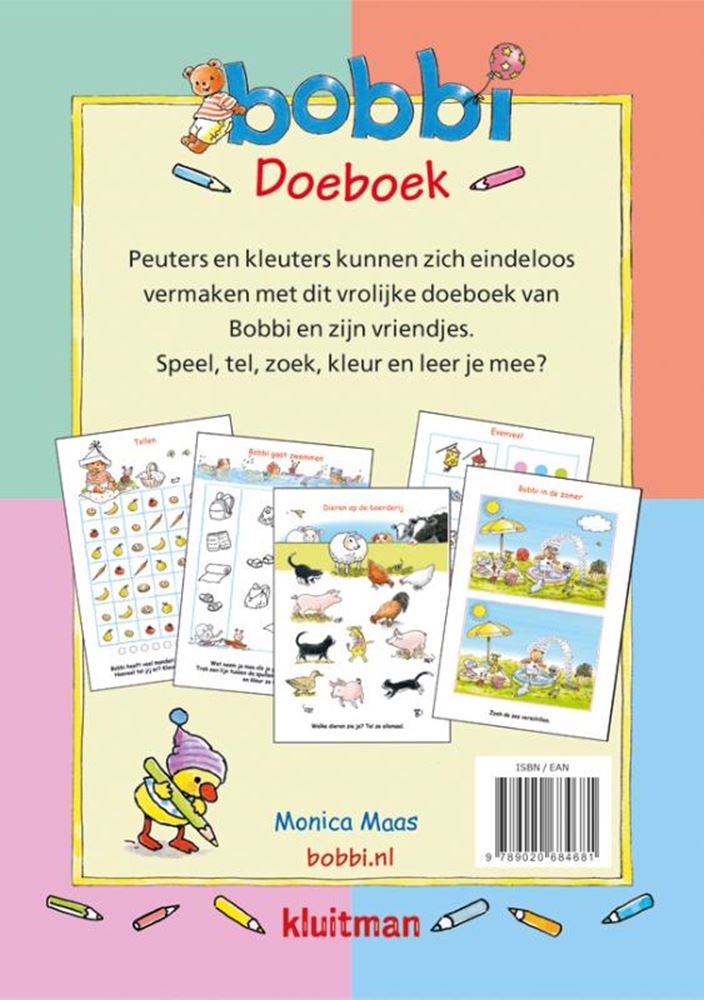 Load image into Gallery viewer, Bobbi doeboek. 3+