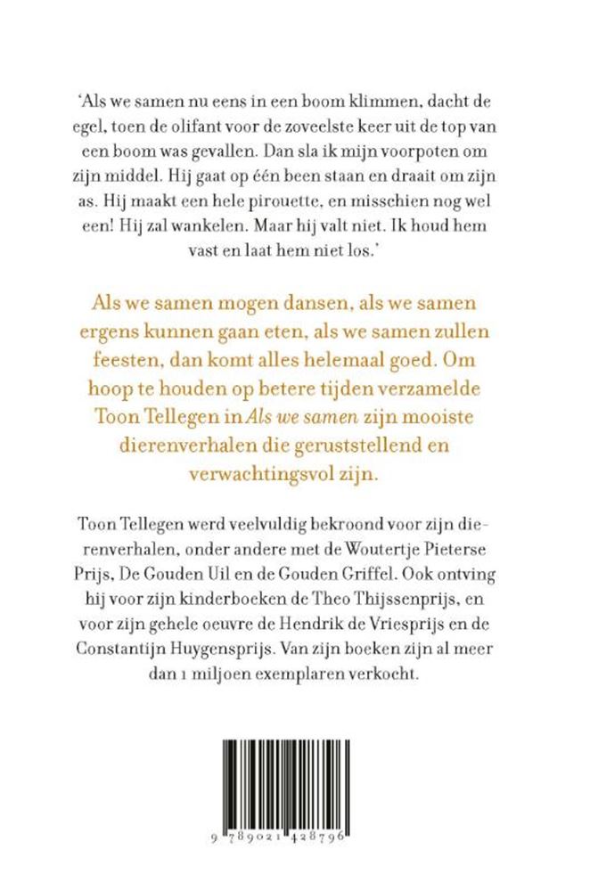 Load image into Gallery viewer, Toon tellegen: als we samen. cadeauboekj