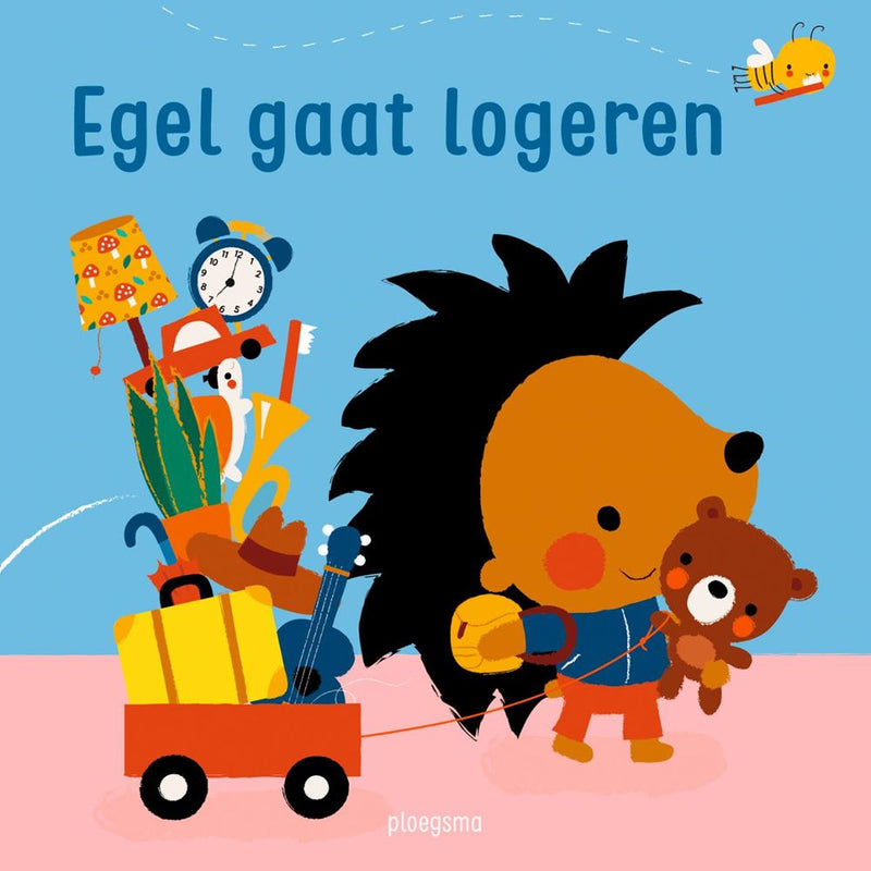 Load image into Gallery viewer, Egel gaat logeren. kartonboek. 2+