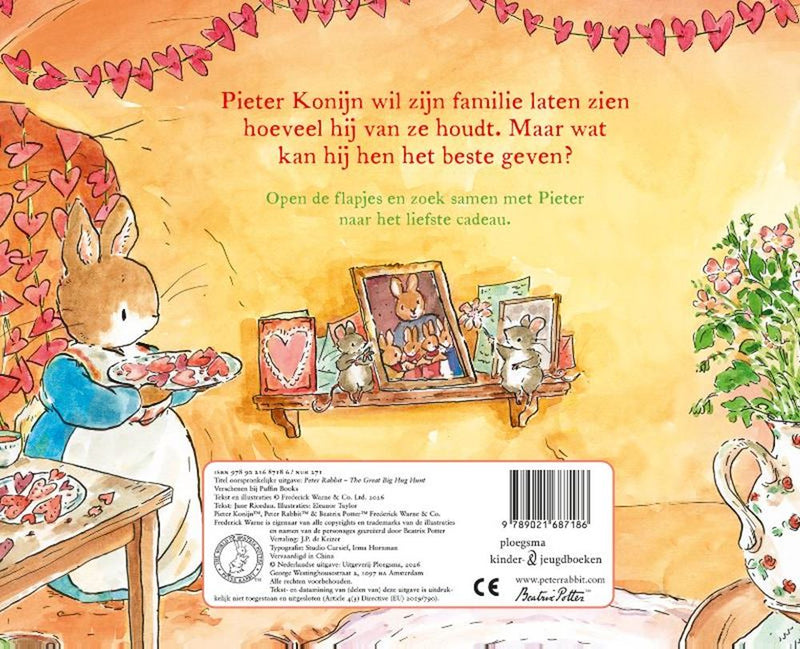 Load image into Gallery viewer, Pieter konijn. mag ik een knuffel? 2+