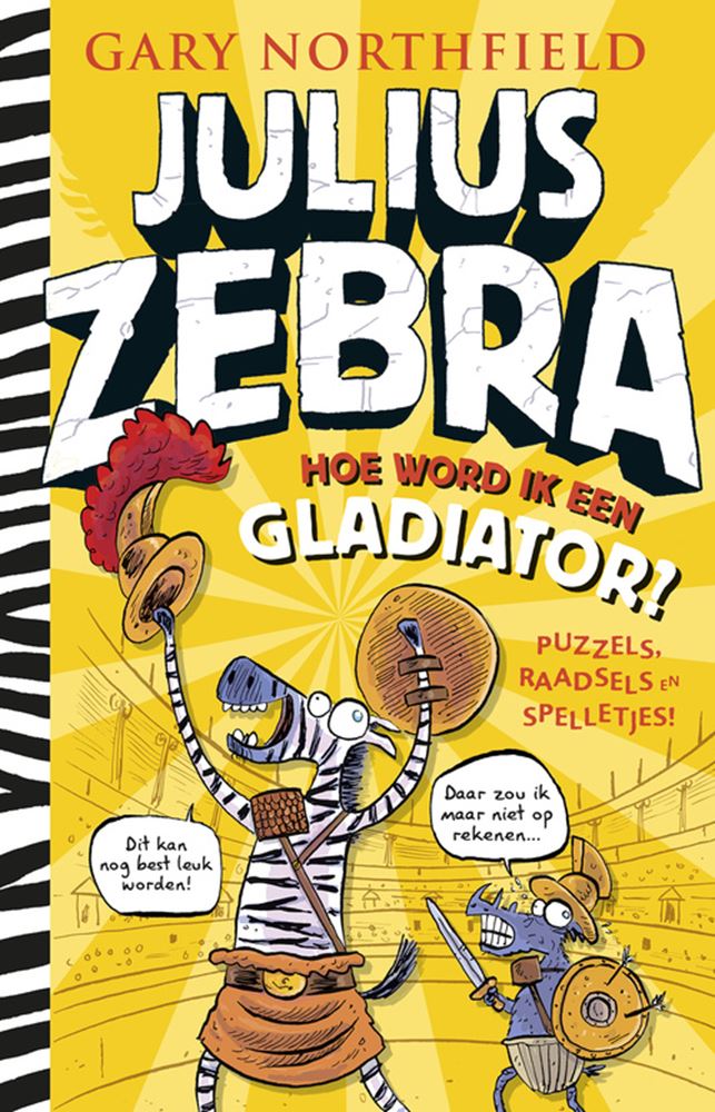 Load image into Gallery viewer, Julius zebra: hoe word ik een gladiato