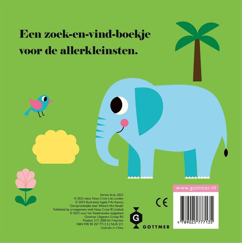Load image into Gallery viewer, Flapjesboek: panda, waar ben je (karton)