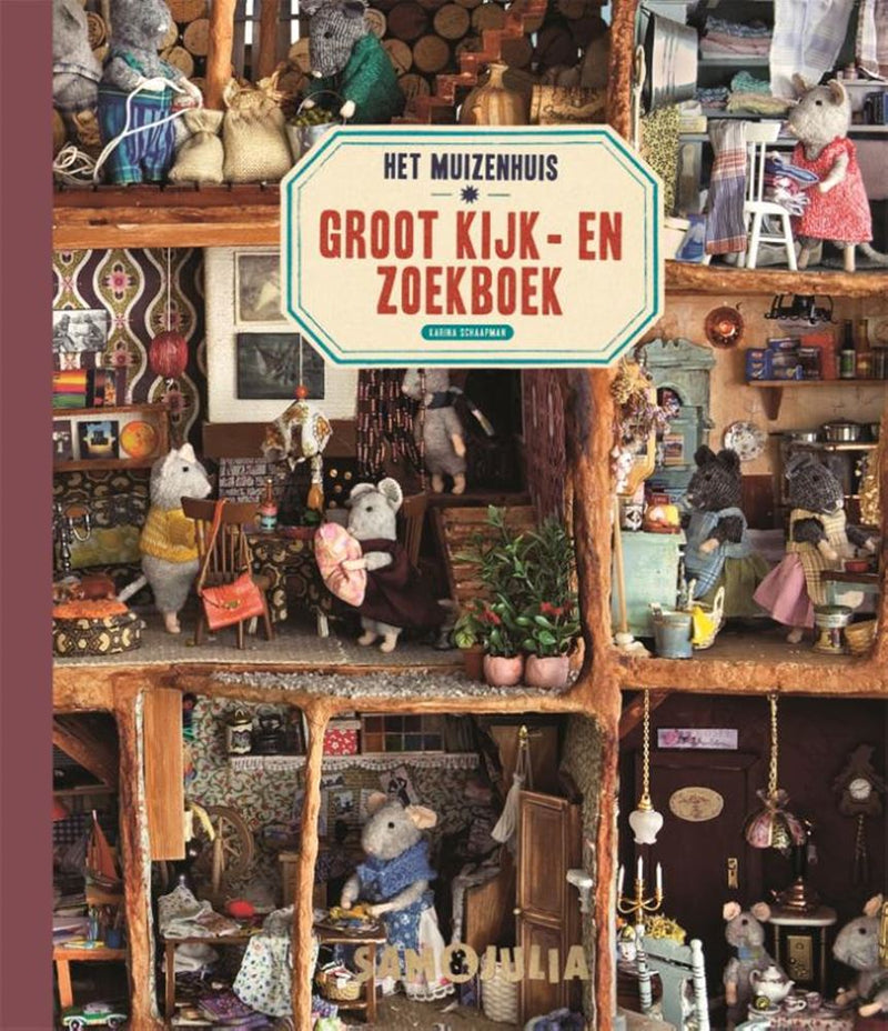 Load image into Gallery viewer, Het muizenhuis: groot kijk- en zoekboek