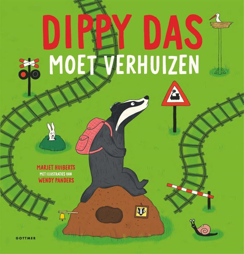 Load image into Gallery viewer, Prentenboek: dippy das moet verhuizen.