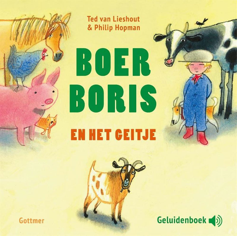 Load image into Gallery viewer, Centraal boekhuis geluidenboek:boer boris en het geitje 2+