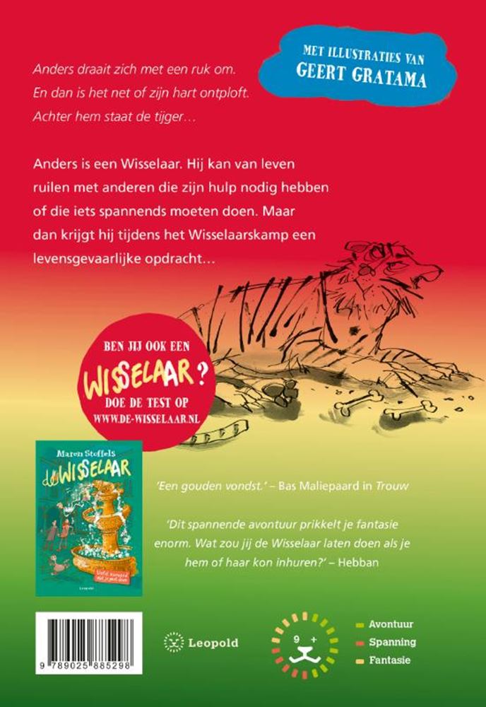 Load image into Gallery viewer, De wisselaar - oog in oog met een tijger