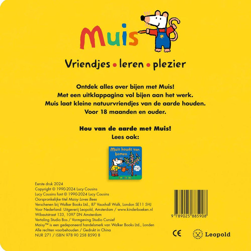 Load image into Gallery viewer, Muis houdt van bijen 0+