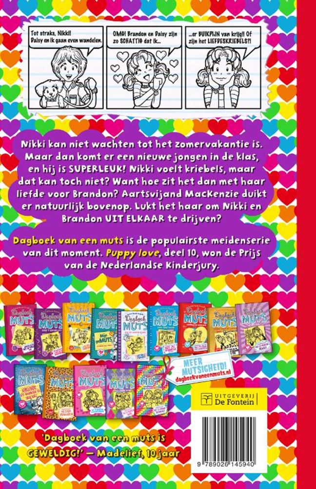 Load image into Gallery viewer, Centraal boekhuis dagboek van een muts - liefdeskriebels