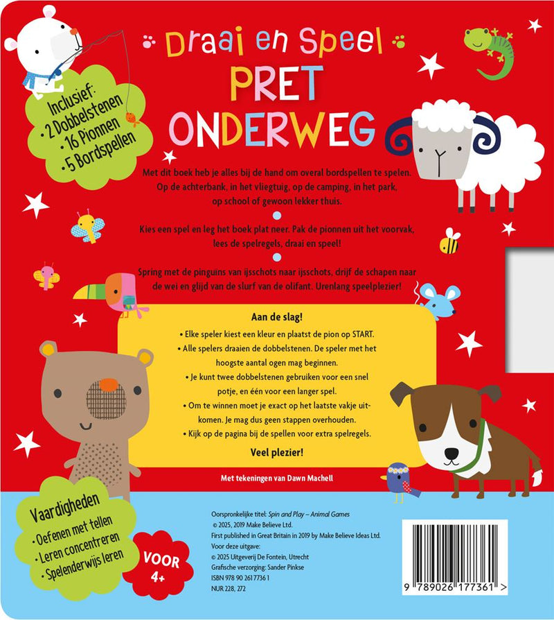 Load image into Gallery viewer, Spelletjesboek: pret onderweg. 4+