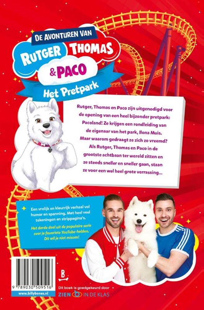 Load image into Gallery viewer, Rutger, thomas en paco 3: het pretpark.