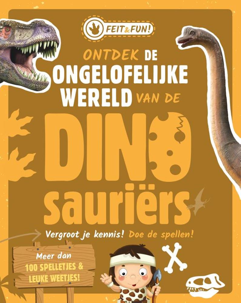 Load image into Gallery viewer, Rebo publishers feit en fun; dinosauriërs. 7+