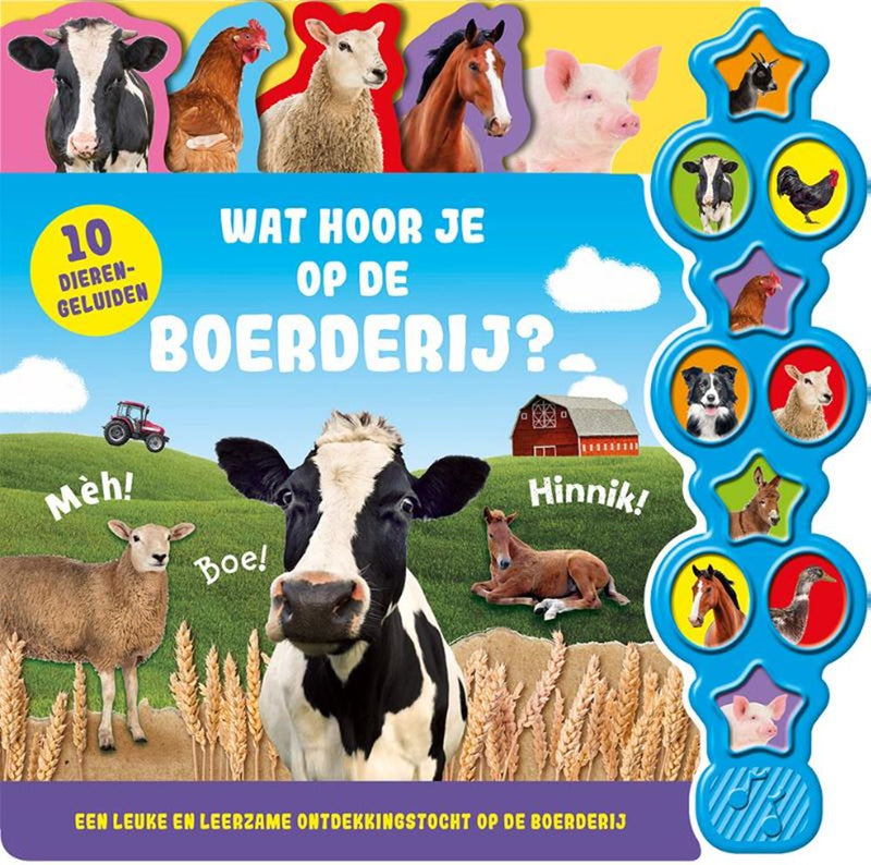 Load image into Gallery viewer, Geluidenboek: wat hoor je op de boerderi