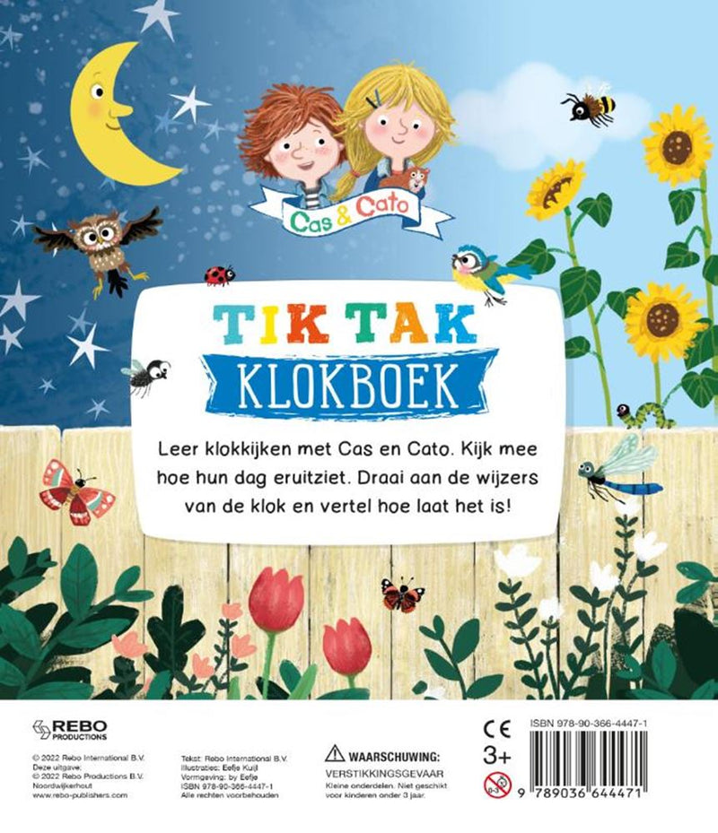 Load image into Gallery viewer, Rebo publishers tik tak klokboek 3+