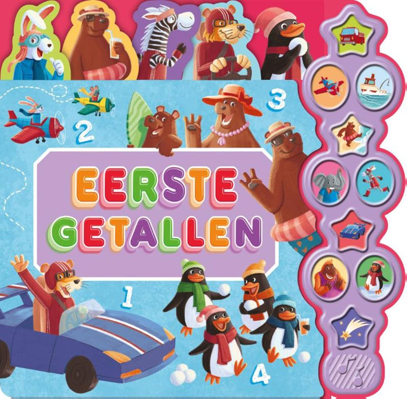 Load image into Gallery viewer, Rebo publishers geluidenboek: eerste getallen. 10 gel 3+