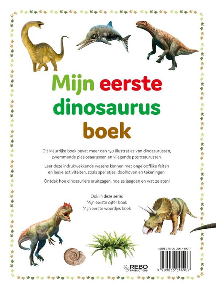 Load image into Gallery viewer, Rebo publishers mijn eerste dinosaurusboek 4+
