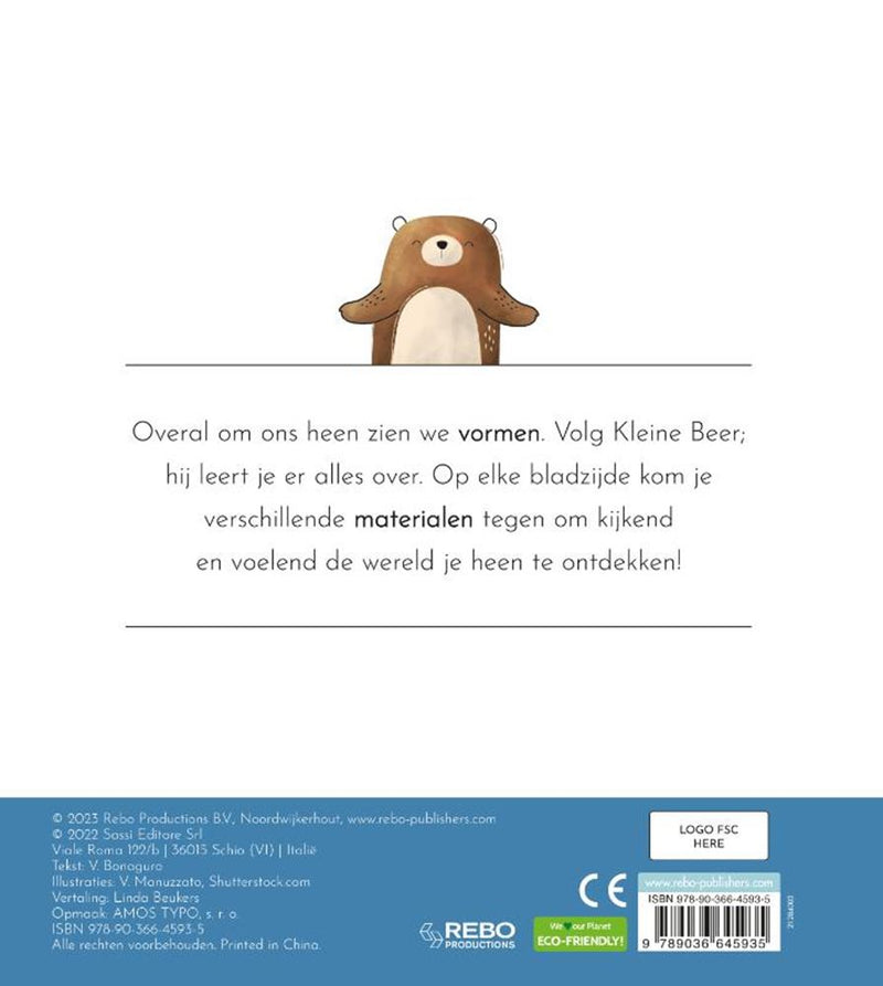 Load image into Gallery viewer, Rebo publishers vormen - mijn eerste voelboek 0+