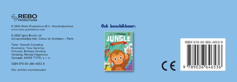 Load image into Gallery viewer, Rebo publishers boerderij - kleuren op nummer 4+