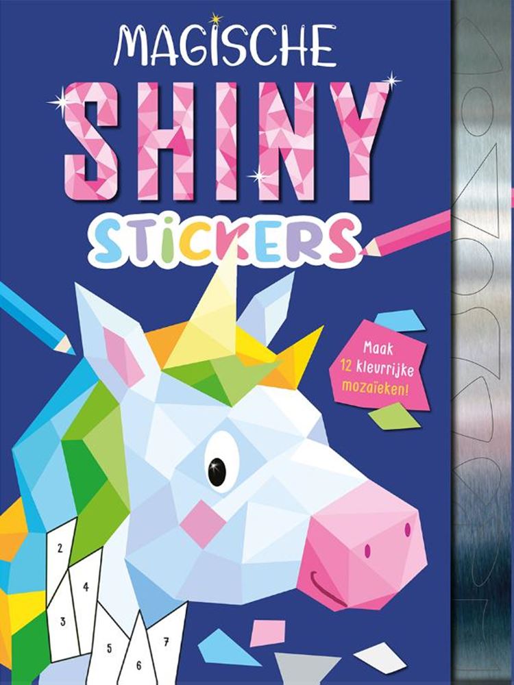 Load image into Gallery viewer, Stickerboek: magische shiny stickers 3+