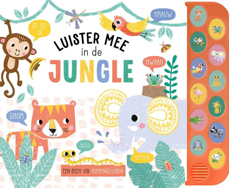 Load image into Gallery viewer, Rebo publishers luister mee in de jungle