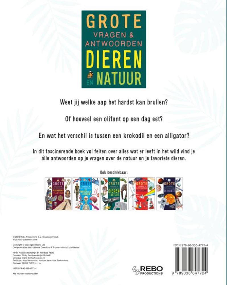 Load image into Gallery viewer, Dieren en natuur - grote vragen antwoo