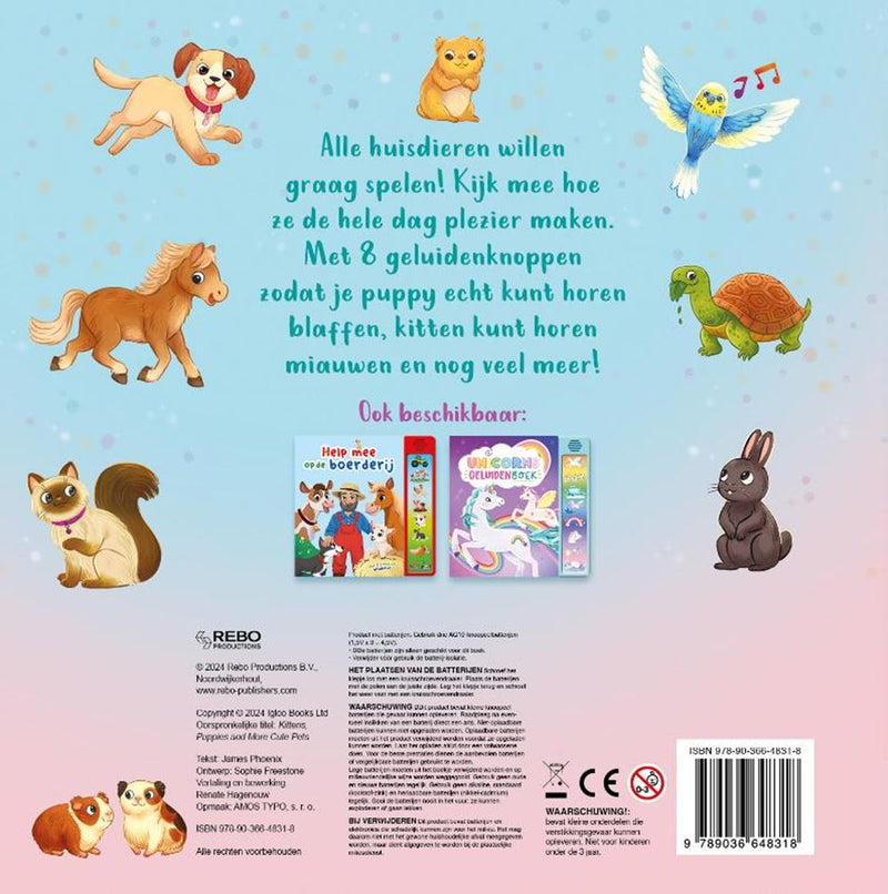 Load image into Gallery viewer, Rebo publishers kittens, puppy's en andere schattige hui