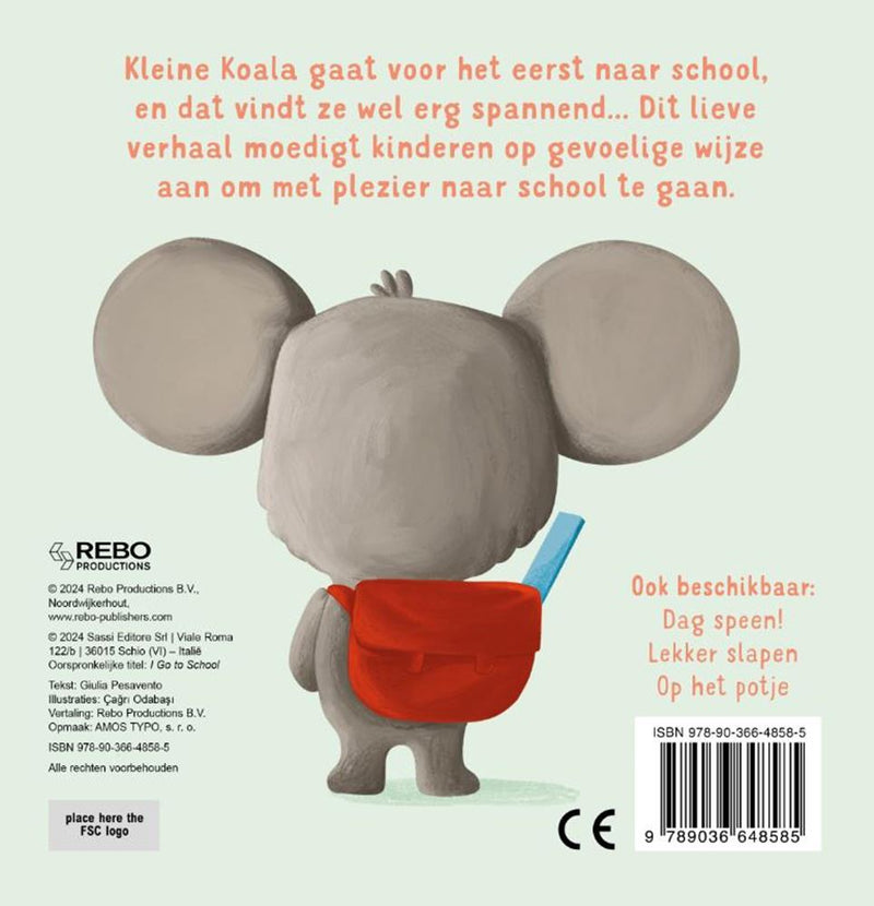 Load image into Gallery viewer, Rebo publishers naar school - stap voor stap kartonboekje