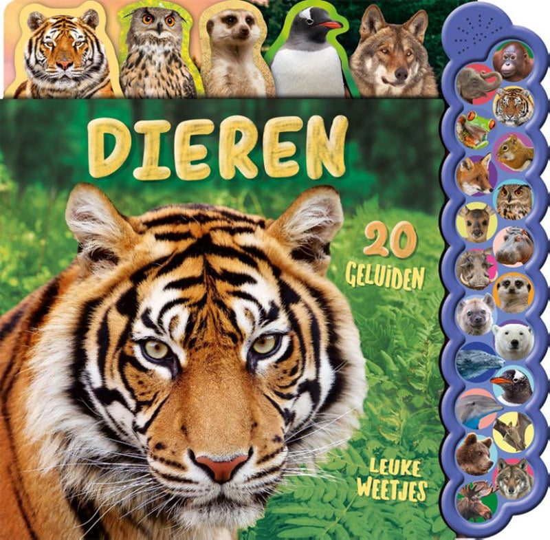 Load image into Gallery viewer, Dieren - 20-geluidenboek. 0+