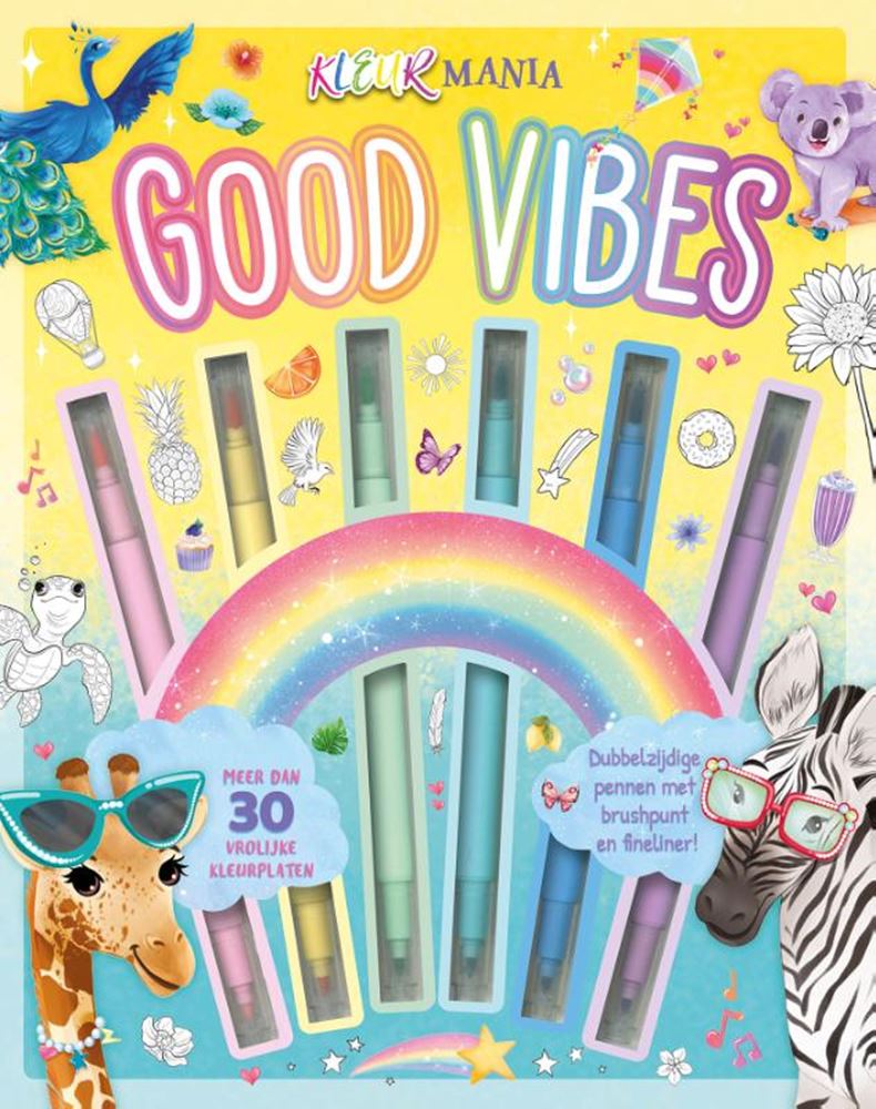 Load image into Gallery viewer, Good vibes - kleurmania 2+