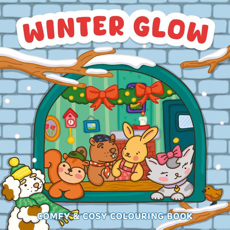 Load image into Gallery viewer, Rebo publishers winter glow - comfy cosy kleurboek
