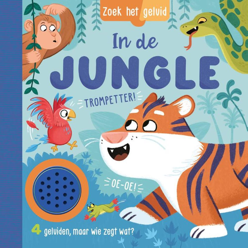 Load image into Gallery viewer, In de jungle - zoek het geluid 2+