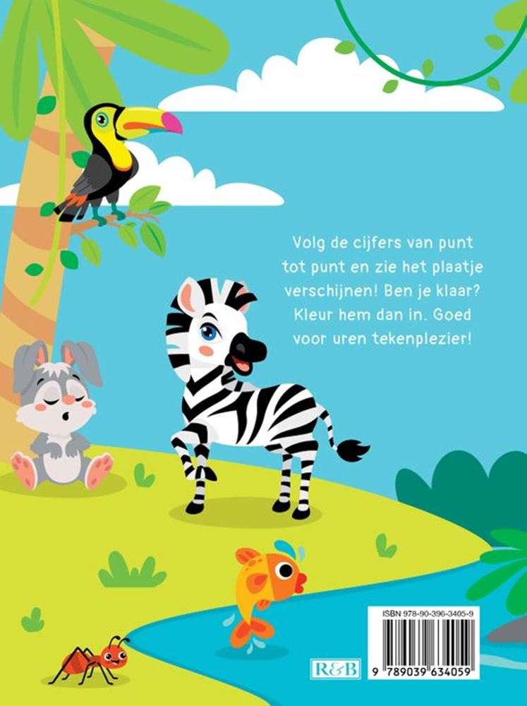 Load image into Gallery viewer, Rebo publishers dieren, van punt tot punt.