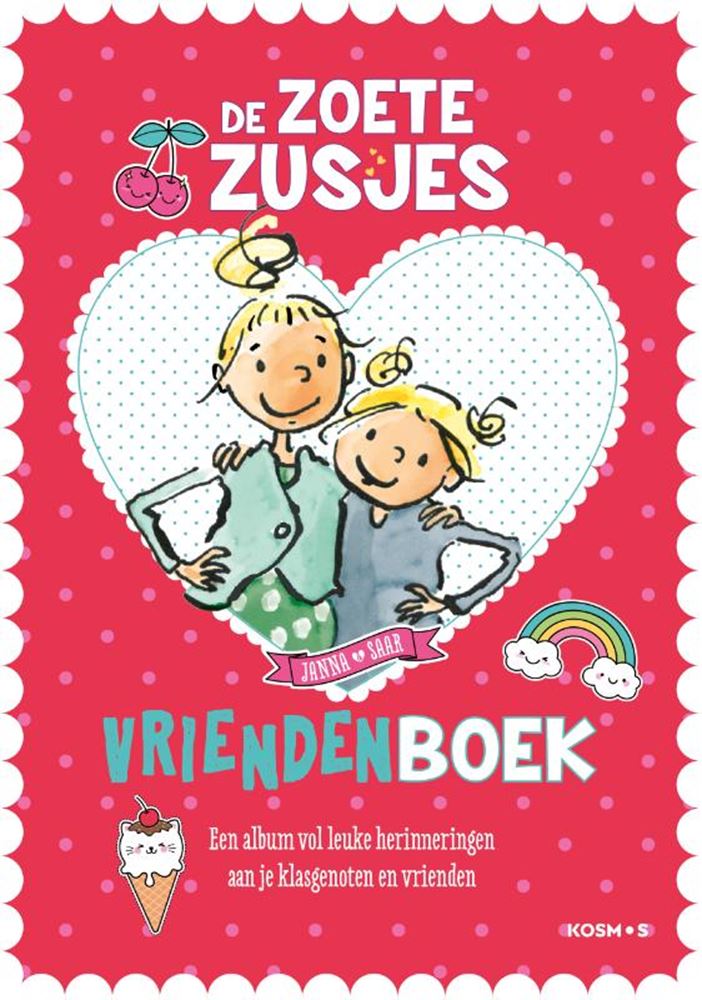 Load image into Gallery viewer, Centraal boekhuis de zoete zusjes vriendenboek
