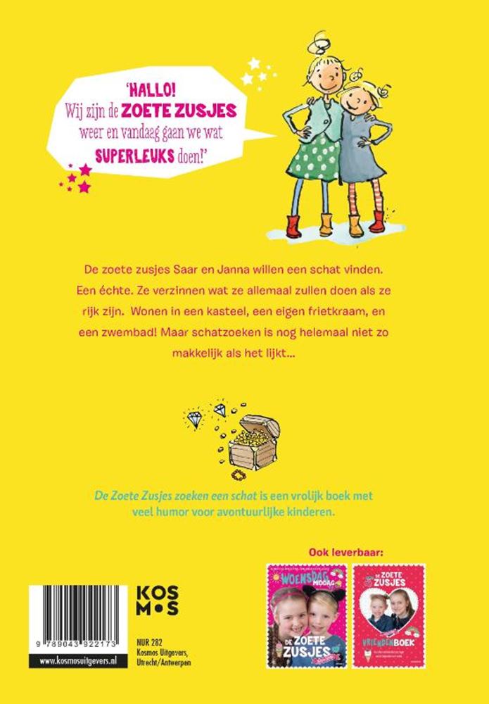 Load image into Gallery viewer, Centraal boekhuis de zoete zusjes zoeken een schat