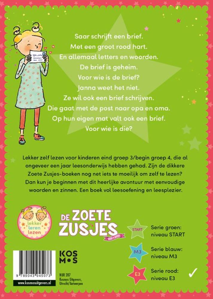 Load image into Gallery viewer, Zoete zusjes: een brief in de bus 5+