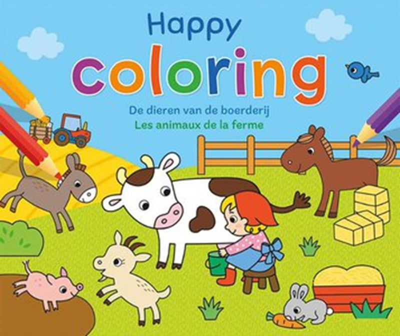 Load image into Gallery viewer, Deltas happy coloring - de dieren v d boerderij