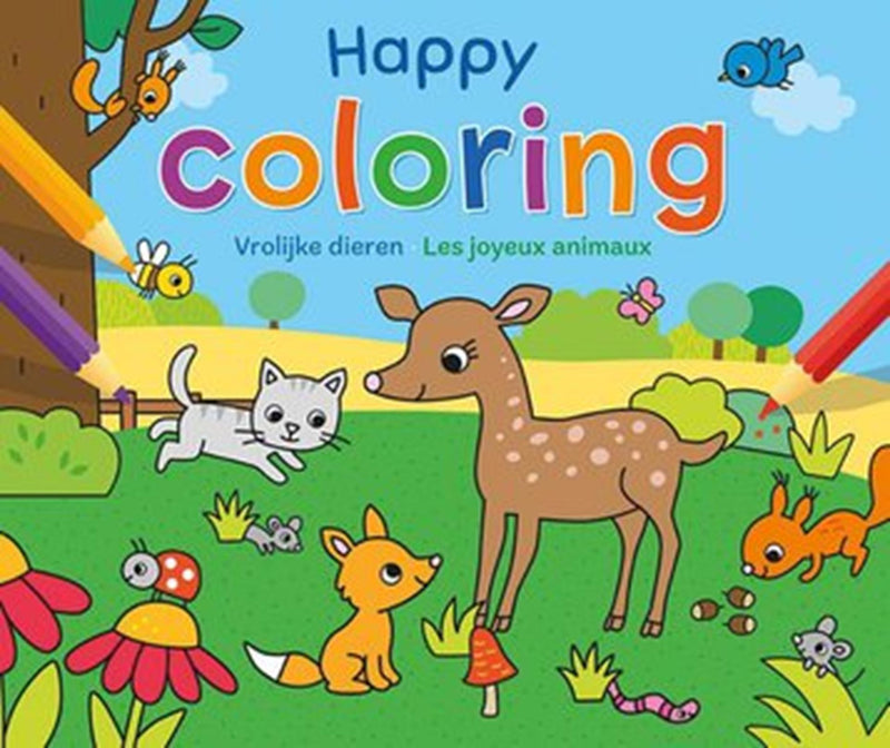 Load image into Gallery viewer, Deltas happy coloring - vrolijke dieren